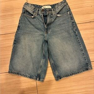 Bershka Blue denim Jorts